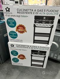 CUCINETTA A GAS 5 FUOCHI