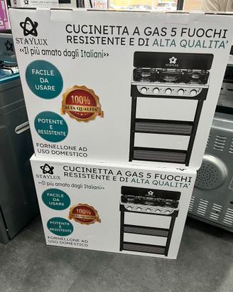 CUCINETTA A GAS 5 FUOCHI