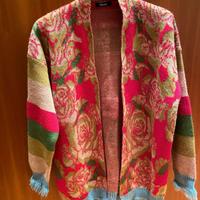 Cardigan multicolor misto lana e alpaca - TALCO