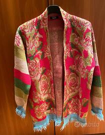 Cardigan multicolor misto lana e alpaca - TALCO