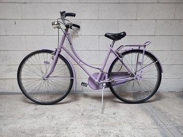 Bicicletta modello olandesina restaurata