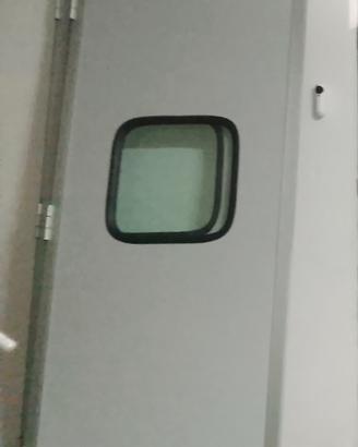 portone basculante due ante