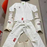 Abbigliamento sport KARATE bambini fino a 120 cm