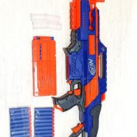 NERF Rapidstrike CS-18 elettrico  + proiettili
