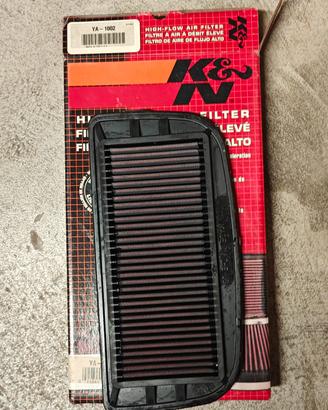 Filtro aria e portatarga regolabile Yamaha R1