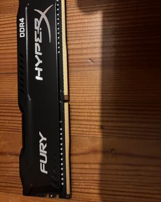 Ram ddr4 hyperX fury