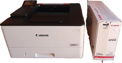Stampante Canon i-SENSYS LBP243 + 2toner originali