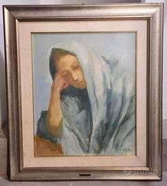 Giorgio Mori - Olio su tela- Meditazione 