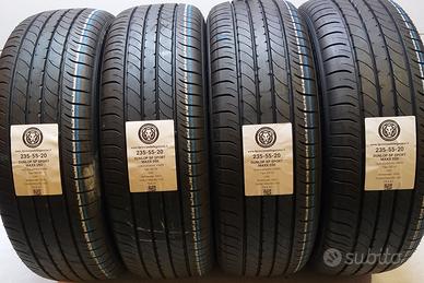4 GOMME 235 55 20 DUNLOP A55693