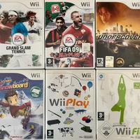 Giochi Wii in blocco