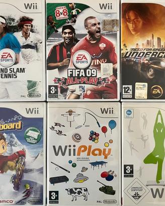 Giochi Wii in blocco