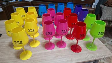 Bicchieri Santero 958 di vari colori