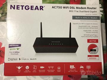 Modem router netgear d6000