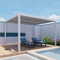 Pergola Bioclimatica in alluminio 3x3 mt