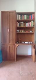 Mobile libreria scrivania guardaroba 