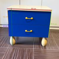 Comodino bambino blu Foppa Pedretti