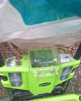CARRIOLA ELETTRICA GREENWORKS