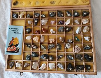 Collezione minerali I TESORI DELLA TERRA