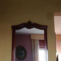 Specchio in legno antico di fine800ma restaurato 