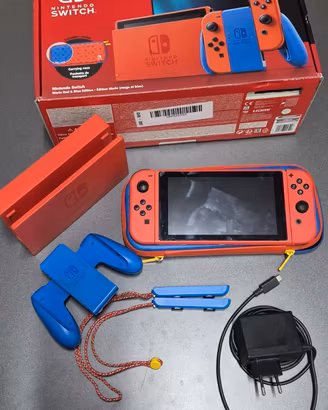 Nintendo Switch Mario Red and Blue Edition