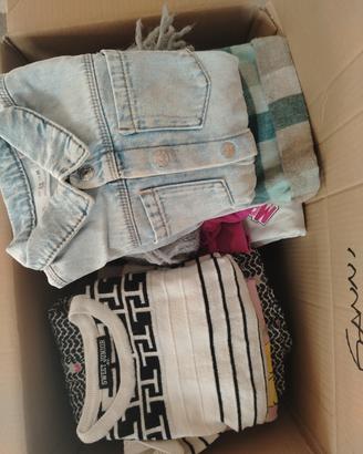 Lotto abbigliamento bambina 4-6 anni 