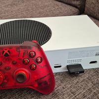 XBOX SERIES S  DA 512gb +PAD ROSSO+MEM EST 512GB