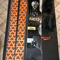 Splitoboard Capita 154 + Attacchi Union Charger