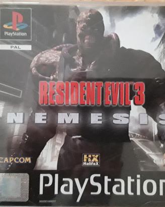 Resident evil 3 Nemesis per Ps1