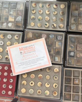 Minerali e gemme DeAgostini collezione completa
