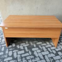 Scrivania ufficio, caf, scuola color noce