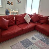 DIVANO in Ecopelle produzione Artigianale 