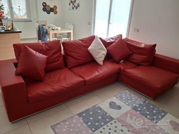 DIVANO in Ecopelle produzione Artigianale 