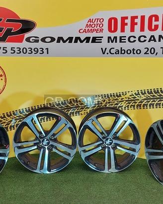 4 Cerchi Lega 17 pollici Peugeot originali B