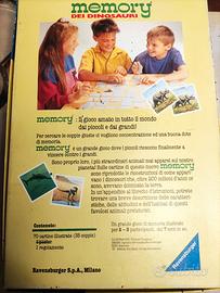 3 Giochi in scatola memory e puzzle
