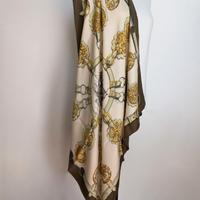 Hermès - Foulard quadrato "Cuivreries" cm 90 X 86