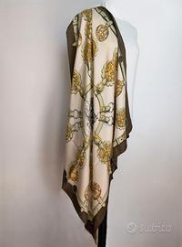 Hermès - Foulard quadrato "Cuivreries" cm 90 X 86