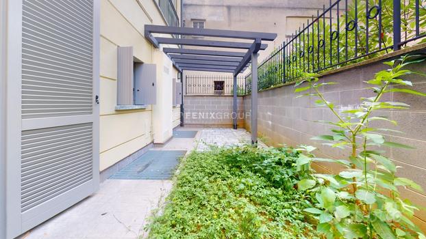 Trilocale con giardino in Via Garibaldi 13 a Villa