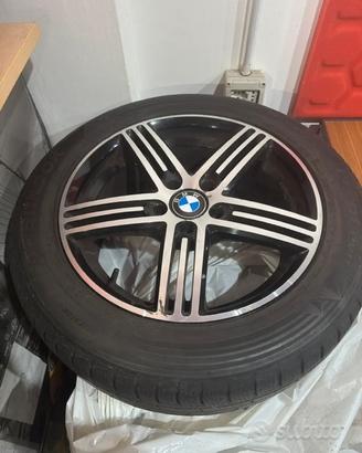 4 cerchi in lega BMW 17”+pneumatici 225/55 R17 97W