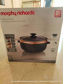 Pentola Slow Cooker Morphy Richards 3.5L Rose Gold