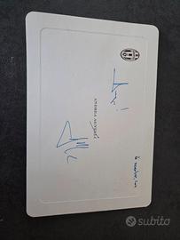 Juventus - Biglietto Auguri - Autografato