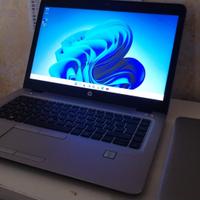 portatile hp elitebook i5 6300u-8 giga ddr4-256ssd