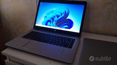 portatile hp elitebook i5 6300u-8 giga ddr4-256ssd