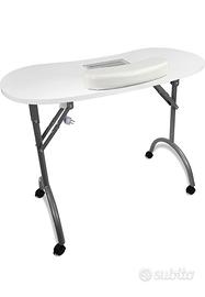 Tavolo manicure pieghevole