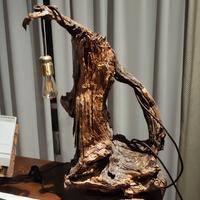 lampada artigianale da tavolo