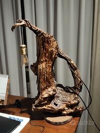 lampada artigianale da tavolo