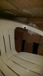 Sedia Allibert resina impilabile