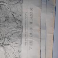 vecchie cartine  topografiche