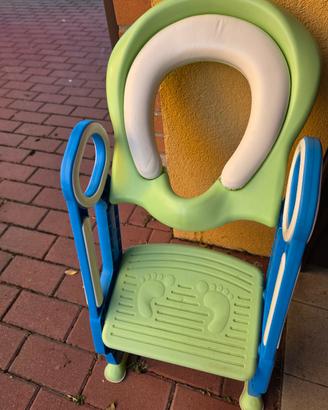 riduttore wc bambini con scaletta