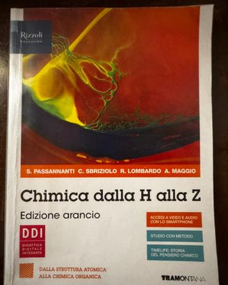 Chimica dalla H alla Z edizione arancio