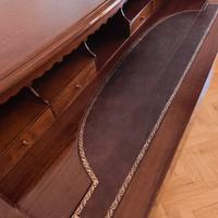 cassettone + 2 comodini in piuma di noce 